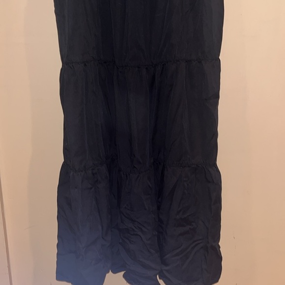 The Drop maternity maxi tiered dress, with pockets size large - Picture 3 of 8